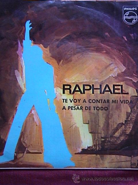 Discos de vinilo: Te voy a contar mi vida / A pesar de todo - Foto 1