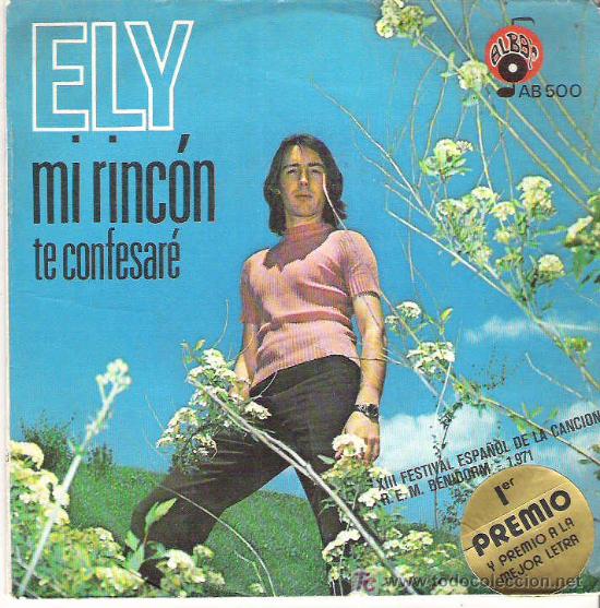 Discos de vinilo: ELY - MI RINCON / TE CONFESARE ***ALBA 1971 - Foto 1