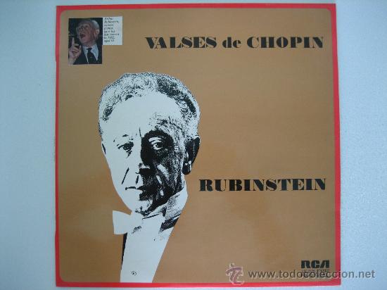 Discos de vinilo: Arthur Rubinstein. Valses de Chopin - Foto 1
