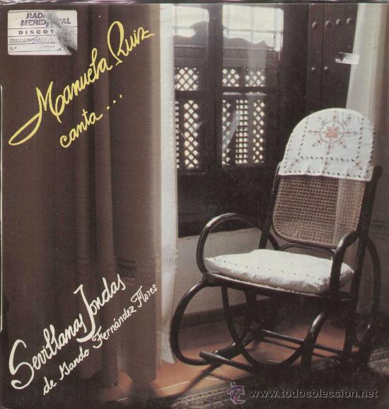Discos de vinilo: MANUELA RUIZ / Canta.... (LP FONORUZ de 1986)