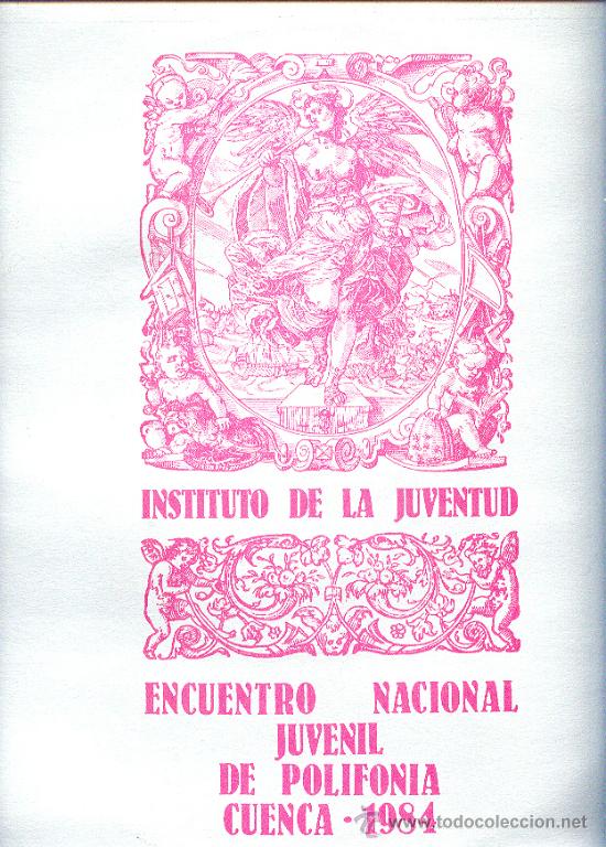 Discos de vinilo: ENCUENTRO NACIONALJUVENIL DE POLIFONIA CUENCA 1984 LP DOBLE VER FOTO ADICIONAL