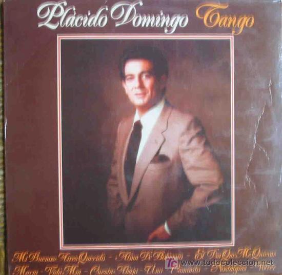 Discos de vinilo: PLACIDO DOMINGO : TANGO. 1981. Polydor 24 80 617 - Foto 1