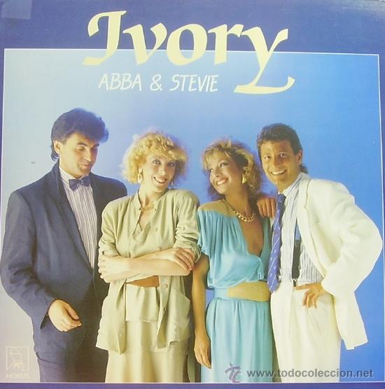 Discos de vinilo: IVORY-ABBA Y STEVIE LP 1987 - Foto 1