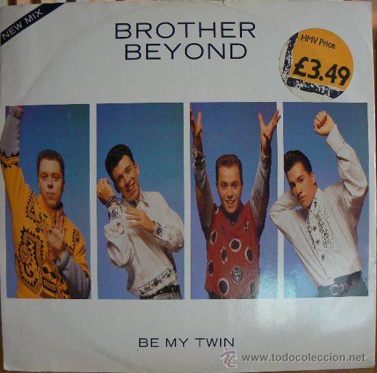 Discos de vinilo: MAXI - BROTHER BEYOND - BE MY TWIN, BROKEN LIFE. - Foto 1