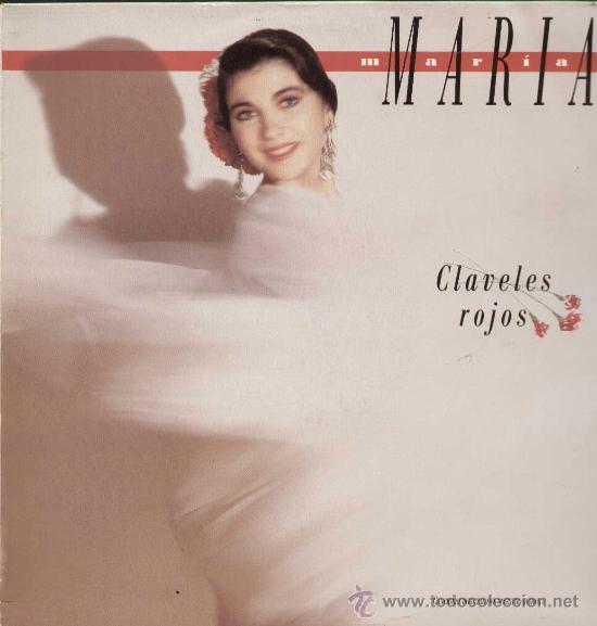 Discos de vinilo: MARIA / Claveles rojos (LP PHILIPS de 1990) - Foto 1