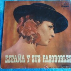 Discos de vinilo: ESPAÑA Y SUS PASODOBLES (SUSPIROS DE ESPAÑA - NO TE PUEDO QUERER - CAPOTE DE GRANA Y ORO -...) EP45. Lote 10822718