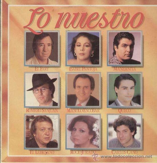 Discos de vinilo: LO NUESTRO / Varios (LP RCA de 1986) - Foto 1