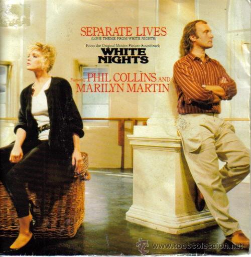 Discos de vinilo: BSO WHITE NIGHTS SINGLE 1985 PROMOCIONAL SPAIN - Foto 1
