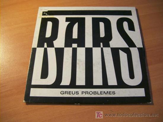 Discos de vinilo: BARS ( GREUS PROBLEMES ) SINGLE ESPA&Ntilde;A 1991 (EPI01) - Foto 1