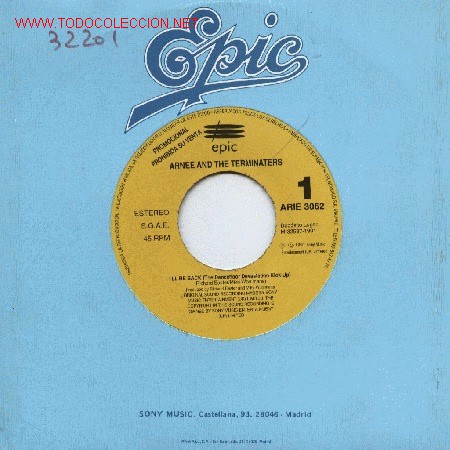 Discos de vinilo: Arnee And The Terminaters - Foto 1