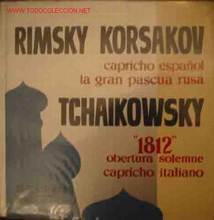 Discos de vinilo: RIMSKY KORSAKOV - TCHAIKOWSKY - Foto 1