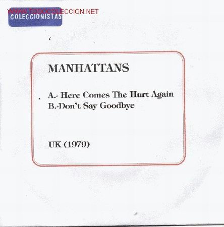 Discos de vinilo: Manhattans - Foto 1