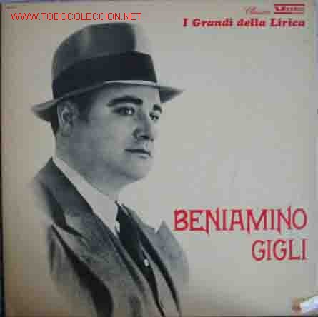 Discos de vinilo: BENIAMINO GIGLI. Vol. 2 - Foto 1