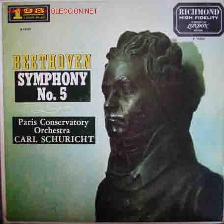 Discos de vinilo: BEETHOVEN : Symphony N&ordm;5 - Foto 1