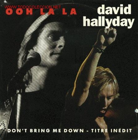 Discos de vinilo: David Hallyday - Foto 1