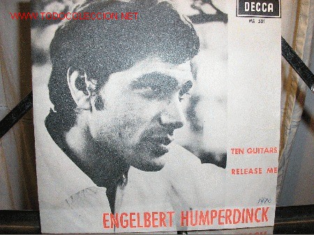 Discos de vinilo: ENGELBERT HUMPERDINCK  Ten guitars /Release me - Foto 1