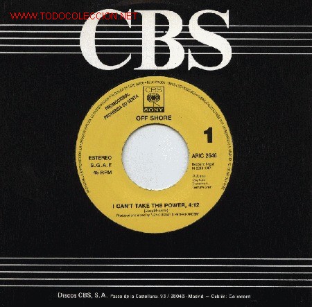 Discos de vinilo: Off Shore - Foto 1