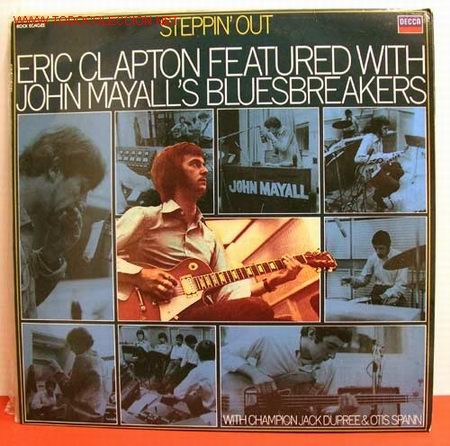 Discos de vinilo: ERIC CLAPTON  FEATURED WITH JOHN MAYALLS BLUESBREAKERS ) LP33 - Foto 1