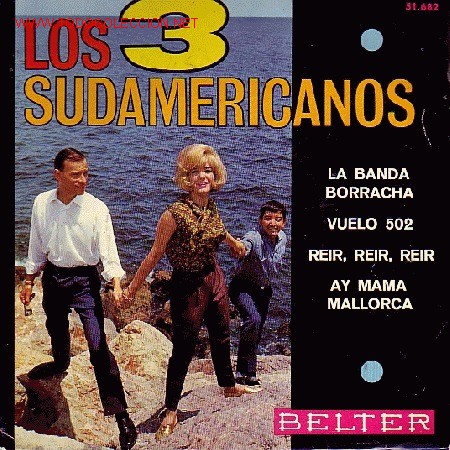 Discos de vinilo: LOS 3 SUDAMERICANOS  DISCO EP - Foto 1