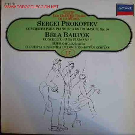 Discos de vinilo: Sergei PROKOFIEV . Bela BARTOK - Foto 1