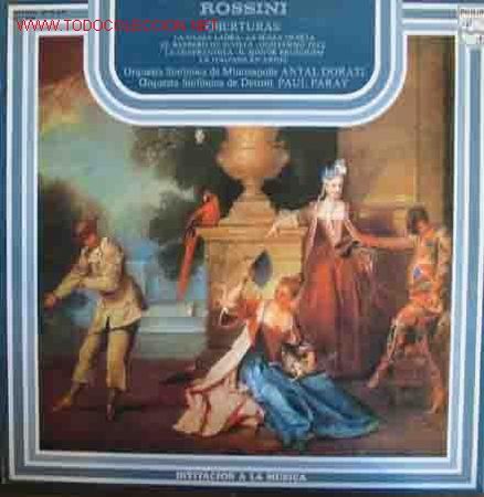 Discos de vinilo: ROSSINI : Oberturas - Foto 1