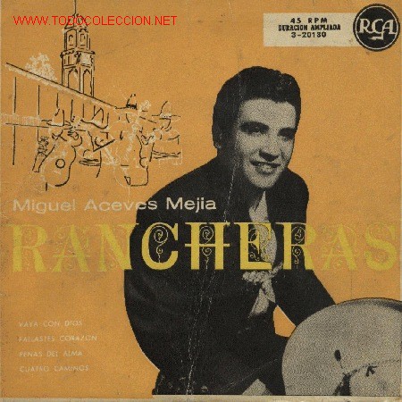 Discos de vinilo: Miguel Aceves Mej&iacute;a - Foto 1