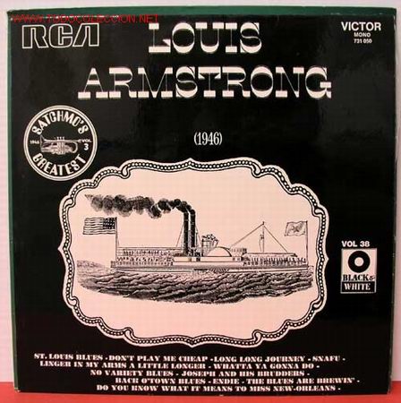 Discos de vinilo: LOUIS ARMSTRONG ( 1946 ) LP33 - Foto 1