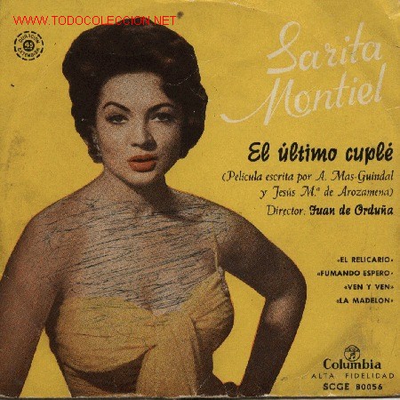 Discos de vinilo: Sara Montiel - Foto 1