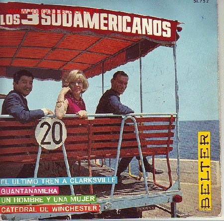 Discos de vinilo: LOS 3 SUDAMERICANOS DISCO EP - Foto 1