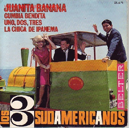 Discos de vinilo: LOS 3 SUDAMERICANOS  DISCO EP - Foto 1