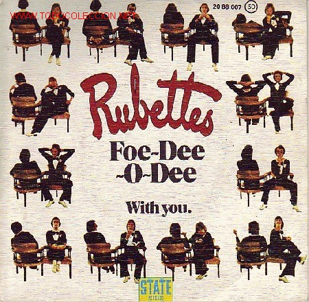 Discos de vinilo: THE RUBETTES    DISCO SINGLE - Foto 1