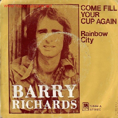 Discos de vinilo: BARRY RICHARDS    DISCO SINGLE - Foto 1