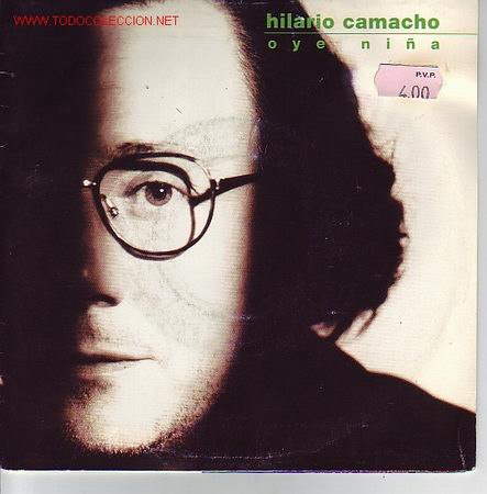 Discos de vinilo: HILARIO CAMACHO  DISCO SINGLE PROMOCIONAL - Foto 1