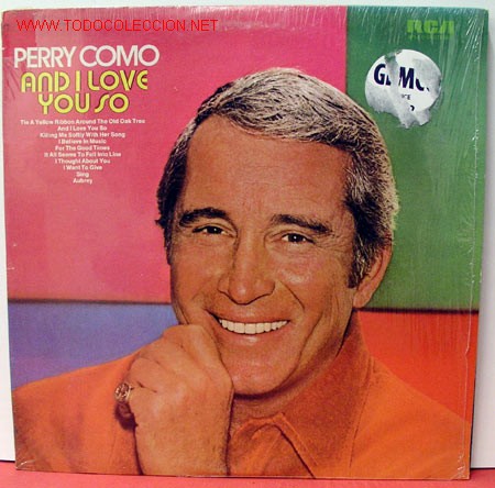 Discos de vinilo: PERRY COMO (AND I LOVE YOU SO ) LP33 - Foto 1