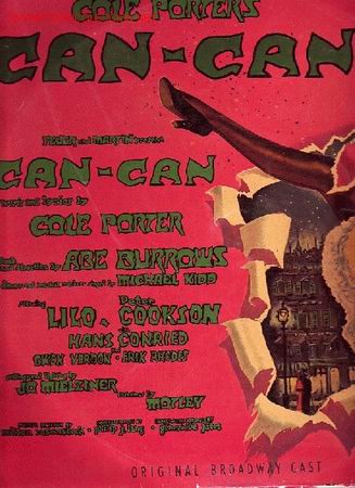 Discos de vinilo: CAN-CAN    DISCO LP ORIGINAL BROADWAY CAST DISCO ORIGINAL ESPA&Ntilde;OL - Foto 1
