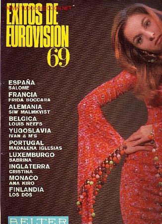 Discos de vinilo: EXITOS DE EUROVISION 69  DISCO LP BELTER - Foto 1