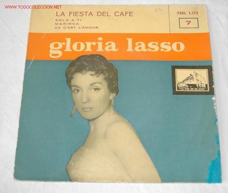 Discos de vinilo: DISCO DE GLORIA LASSO,A&Ntilde;O 1958 - Foto 1
