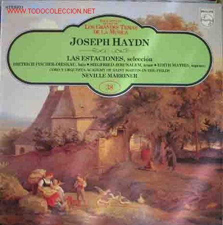 Discos de vinilo: Joseph HAYDN : LAS ESTACIONES, selecci&oacute;n - Foto 1
