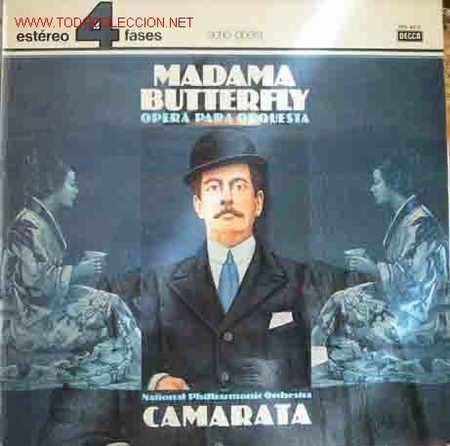 Discos de vinilo: MADAMA BUTTERFLY, opera para Orquesta - Foto 1