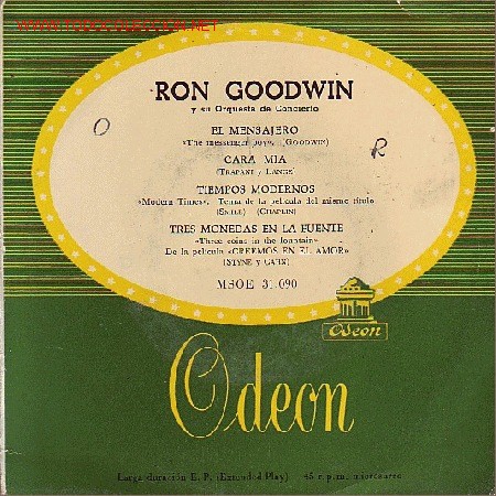 Discos de vinilo: RON GOODWIN  DISCO EP - Foto 1