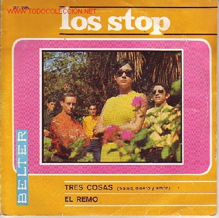 Discos de vinilo: LOS STOP   DISCO SINGLE - Foto 1