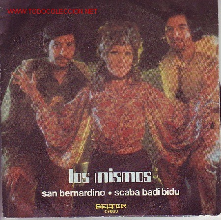 Discos de vinilo: LOS MISMOS  DISCO SINGLE - Foto 1