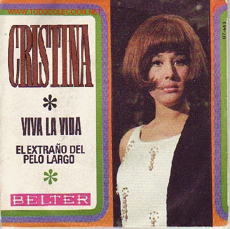 Discos de vinilo: CRISTINA DISCO SINGLE - Foto 1