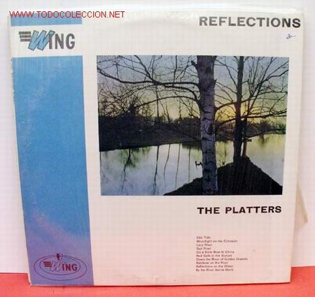 Discos de vinilo: THE PLATTERS ( REFLECTIONS ) USA LP33 - Foto 1