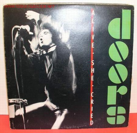 Discos de vinilo: THE DOORS ( ALIVE SHE CRIED ) USA-1983 LP33 - Foto 1