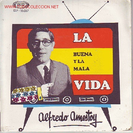 Discos de vinilo: ALFREDO AMESTOY  DISCO SINGLE - Foto 1