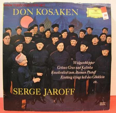 Discos de vinilo: SERGE JAROFF DON KOSAKEN LP33 - Foto 1