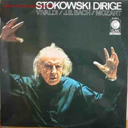 Discos de vinilo: STOKOWSKI DIRIGE : Vivaldi, J.S.Bach, Mozart - Foto 1
