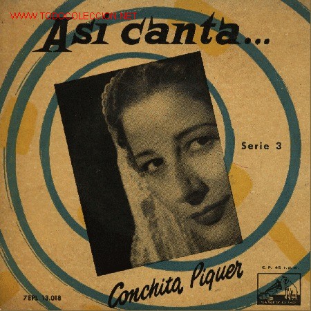 Discos de vinilo: Conchita Piquer - Foto 1