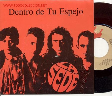 Vinyl-Schallplatten: SINGLE PROMO  33 RPM /  LA SEDE / DENDRO DE TU ESPEJO /